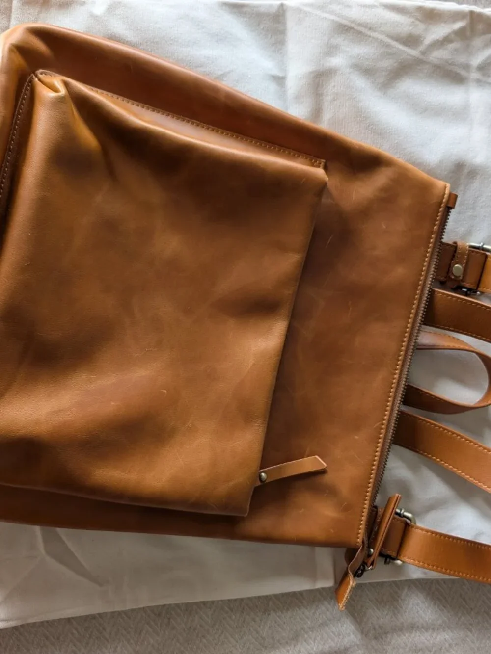 Andar Addison Full Grain Leather Backpack